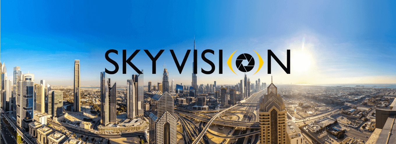 Aerial drone photography for property