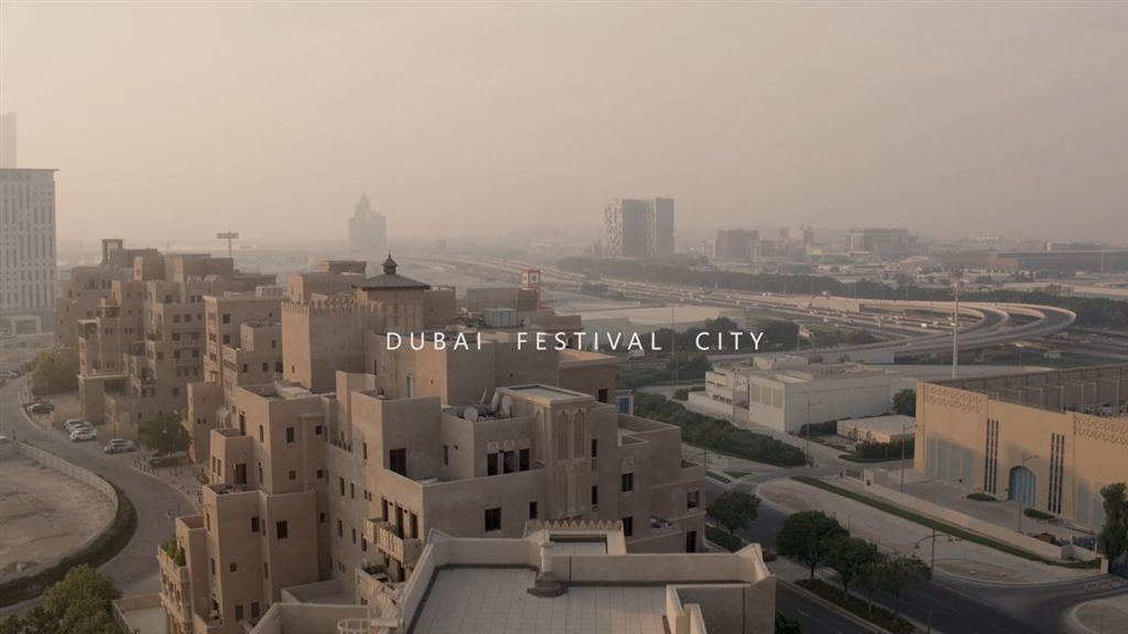 Dubai Festival City — aerial videography by Sky Vision Dubai
